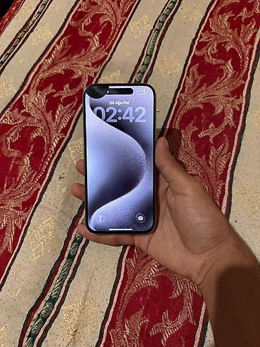 ıphone 18: IPhone 15 Pro, 256 GB, Natural Titanium, Face ID — 2