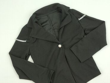 legginsy lateksowe z wysokim stanem: Women's blazer, size S (EU 36)