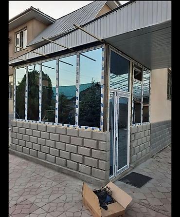Алюминиевые окна на заказ: Алюминиевое окно на заказ, Тип окна: Витражные, Декоративные особенности: Другие особенности, Бесплатная установка, Без рассрочки — 11