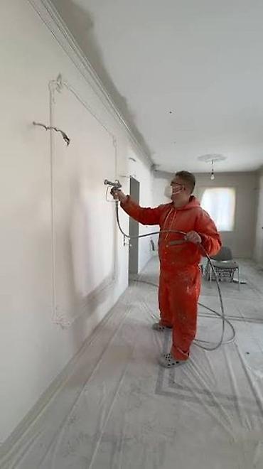Покраска: Покраска стен, Покраска потолков, Покраска окон, На масляной основе, На водной основе, Больше 6 лет опыта — 10