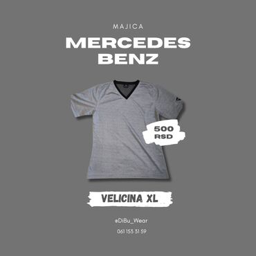 mornarska majica: Men's T-shirt L (EU 40), bоја - Siva