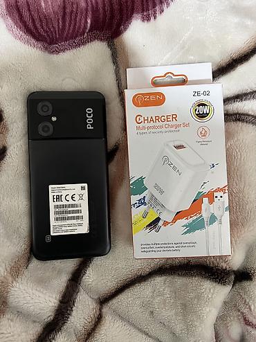 poco f8: Poco M5, 128 GB, rəng - Qara, Face ID — 6