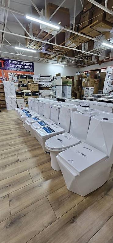 Унитазы: Унитаз Напольный, Новый, Материал: Фарфор — 16