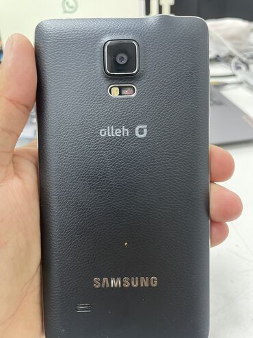 samsung i 9500: Samsung Galaxy Note 4, Колдонулган, 32 GB, түсү - Кара, 1 SIM