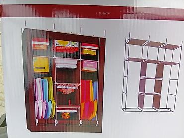 Dolablar: Yeni, 3 qapılı, Rəngli, Parça, Kupe, Düz dolab — 2