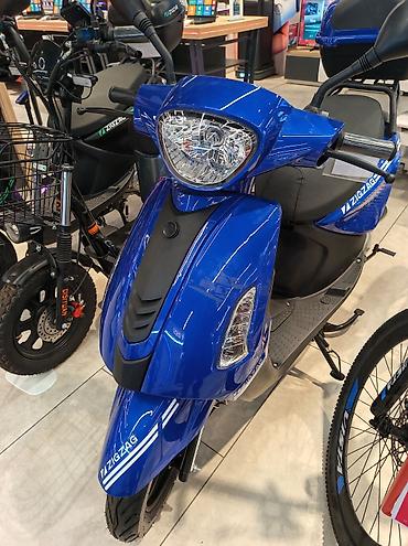 zigzag one 50cc blue: ZigZag elektrik skuter – şəhərdaxili rahat və səmərəli hərəkət üçün — 2
