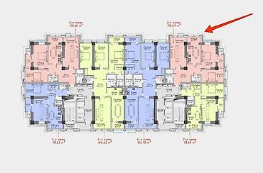 3ка: 3 комнаты, 119 м², Асанбай мкр Элитка, 15 этаж — 5