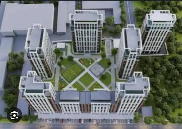 купить квартиру в рассрочку от хозяина: 3 комнаты, 97 м², Элитка, 12 этаж, ПСО (под самоотделку)