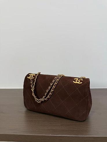 qirmizi canta: Brend dizaynlı çantalar dəsti - Model: Tote tipli böyük çanta + — 5