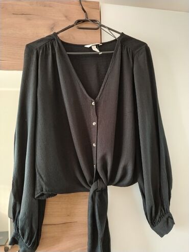 komplet kosulja i sorc: H&M, L (EU 40), Animal, color - Black