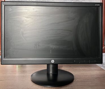 monitor satilir: HP V201a monitor - Ekran diaqonalı: 20" (təqribən 19.5") - Mat qara