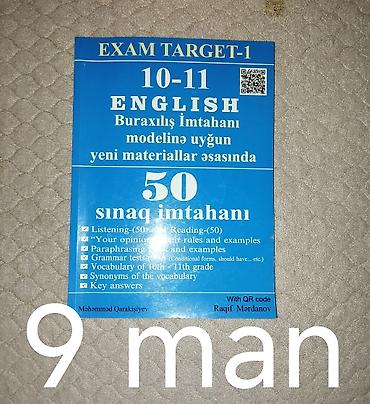 tar: Məhsul: EXAM TARGET-1 – 10-11 siniflər üçün İngilis dili sınaq toplusu — 1