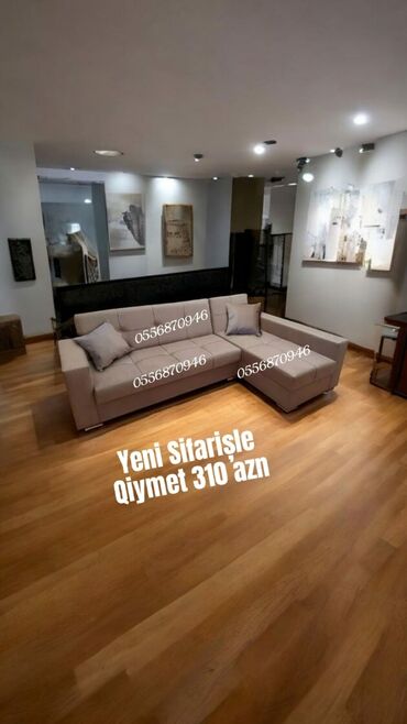 Sifarişlə divanlar: Künc divan, Qonaq otağı üçün, Bazalı, Açılan, Kitab — 5