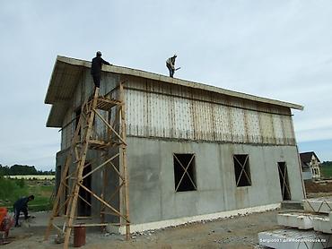 Сэндвич-панели кровельные: 🏗 ДОМ 100 м² ЗА 15 ДНЕЙ ПОД ПСО! Самое быстрое и энергоэффективное — 22