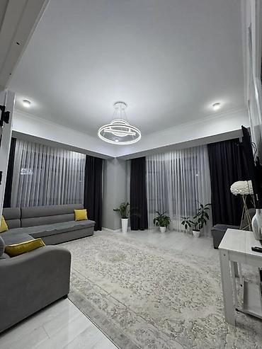 Продажа квартир: 3 комнаты, 90 м², Асанбай мкр Элитка, 6 этаж, Дизайнерский ремонт — 2