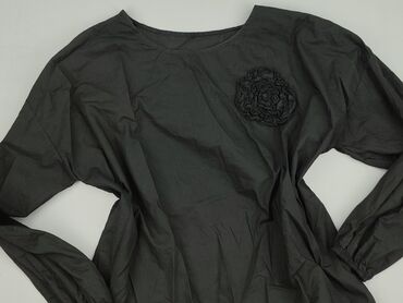 bluzki na jedno ramię długi rękaw: Women's blouse, size 4XL