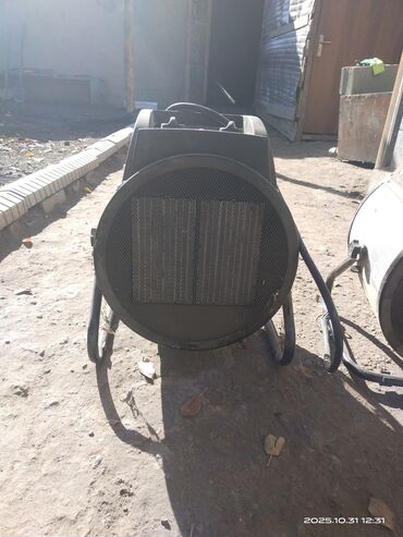 пушка обогревател: Жылуулук пушкасы Электрдик, 2000 Вт ашык, Жылытуусуз желдетүү