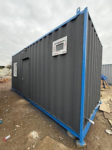 контейнер дом: Yaşayış üçün tam təchiz olunmuş konteyner ev - Ölçü: dəniz konteyneri — 8
