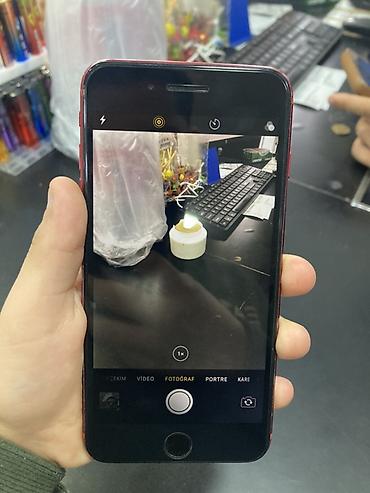 iphon 17: IPhone 8 Plus, Qırmızı, Barmaq izi — 6