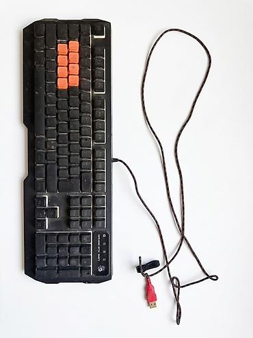 hyperx pulsefire surge: Клавиатура, Bloody, Механическая, Проводное подключение, Размер: 100% — 1