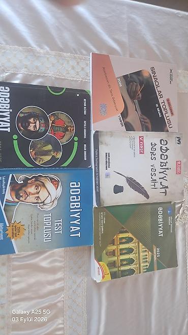 Məhsul: Azərbaycan dili və ədəbiyyat üzrə hazırlıq-seti (6 kitab)