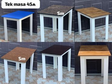 stol stul 2 ci el: Mətbəx masası, Yeni, Açılmayan, Dördbucaq masa