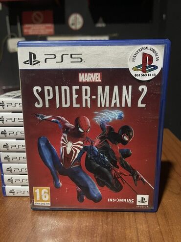 PS5 (Sony PlayStation 5): PlayStation 5 üçün Marvel Spider-Man 2 oyunu. Insomniac Games