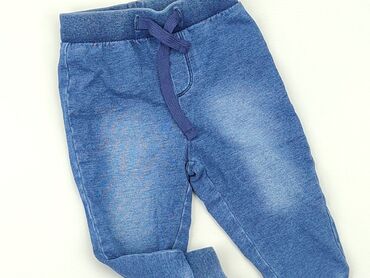 legginsy chlopiece 92: Spodnie jeansowe, Lupilu, 9-12 m, stan - Bardzo dobry