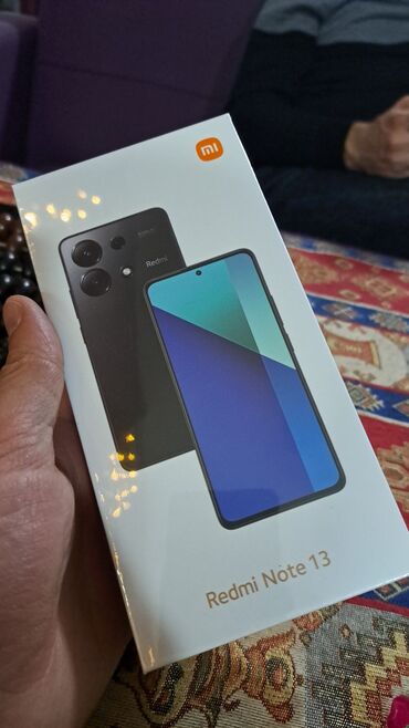 Xiaomi: Xiaomi Redmi Note 13, 256 GB, rəng - Göy, 
 Zəmanət, Sensor, Barmaq izi