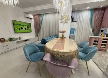 центральная мечеть: 3 бөлмө, 70 кв. м, Элитка, 10 кабат, Дизайнердик ремонт