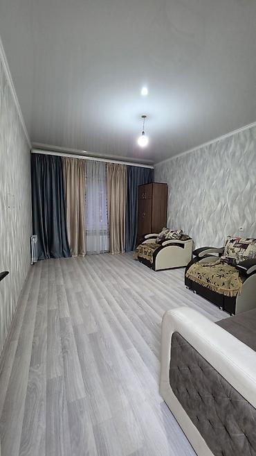 2 комнаты, 50 м², Аламедин-1 мкр 105 серия, 1 этаж, Евроремонт