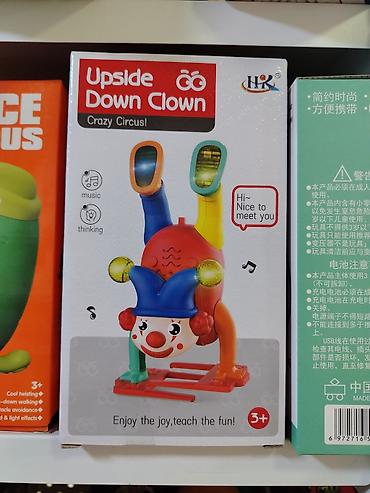 busy board: Игрушка «Upside Down Clown» (Crazy Circus) — забавный клоун-акробат — 1