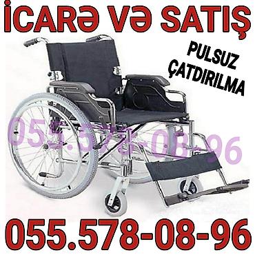 Инвалидные коляски: Məhsul: Manuel əlil arabası – icarə və satış Xüsusiyyətlər: - Yüngül — 1