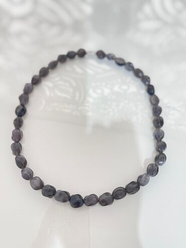 Серебряные наборы украшений: Жемчуг Жемчужное ожерелье 3 шт: 2 шт овал не длина 48 см, 1шт круглые — 8