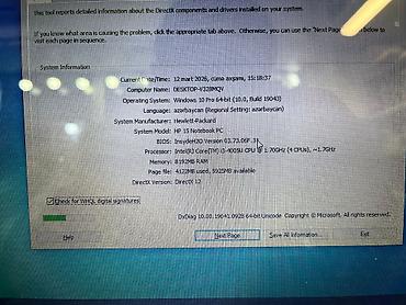 HP: İşlənmiş HP Pavilion, 15.6 ", Intel Core i3, 512 GB — 8
