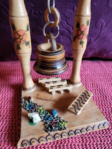 Ostali kućni dekor: Figura drvena sa Zaltibora iz 80ih. bez ostecenja. Visina. 25cm — 4