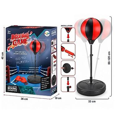 Bokserski set za decu – BOXING GAME - Samostojeća refleks lopta