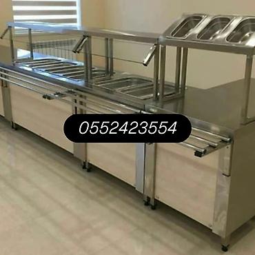 restoran: Peşəkar iaşə mətbəxləri üçün paslanmayan poladdan hazırlanmış — 2
