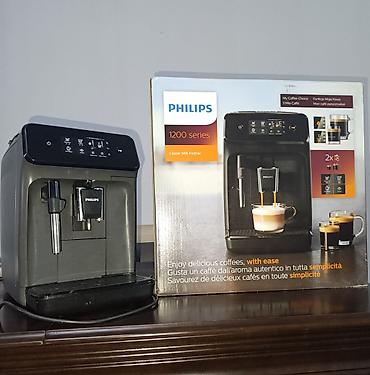 par utusu: Philips 1200 series tam avtomatik qəhvə aparatı demək olar ki yenidir — 1