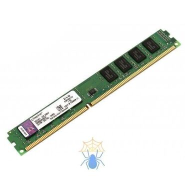 Оперативная память (RAM): Оперативная память, Б/у, Kingston, 4 ГБ, DDR4, 26663200 МГц, Для ПК
