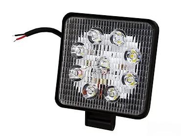 msr x6: Led bar radni far 27w - cetvrtasti. Za dzipove, kvadove, kamione — 2