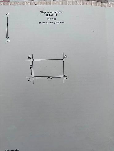 4 соток, Для строительства, Красная книга, Договор купли-продажи at lalafo.kg 4 соток, Для строительства, Красная книга, Договор купли-продажи