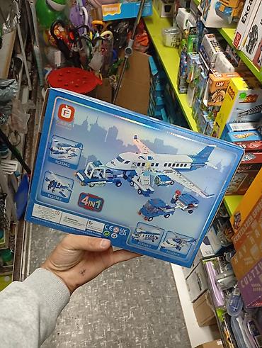 конструкторы самолет: Конструктор CITY 4-in-1 “Airliner” (FC3334-1) - Набор из 323 деталей — 2
