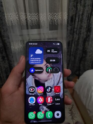 Samsung: Samsung Galaxy A56, 256 GB, rəng - Qara, Barmaq izi — 18