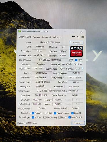 sony icf: Видеокарта для ПК, Б/у, AMD, Radeon RX, 4 ГБ — 4