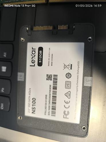 500gb ssd: Komputer yaddaşı və yaddaş qurğuları dəsti 3eded 8gb 100azn ssd lexsar — 3