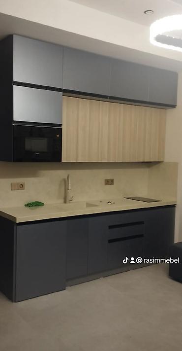 Sifarişlə mətbəx mebeli: Sifarişlə mətbəx dəsti, MDF — 8