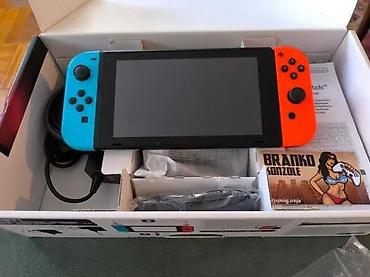 Nintendo Switch: 🎮 Nintendo Switch 32GB + 256GB microSD ✨ Perfektno stanje — pažljivo — 2