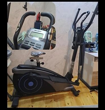 Спорт и отдых: Velosiped-trenajor / Elliptik trenajor kombinə edilmiş fitnes aparatı — 1