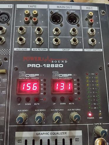 sintizator ucuz: İşlənmiş aparat satilir, normal vəzyətdədi,12 kanal Exo Salon ayrı — 2